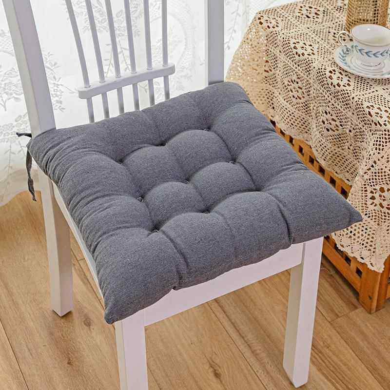 棉麻椅子垫办公室加厚家用餐椅垫电脑坐垫现代纯色学生老板汽车垫,居家布艺,椅垫,淘宝优惠券,粉丝福利购,淘宝优惠卷