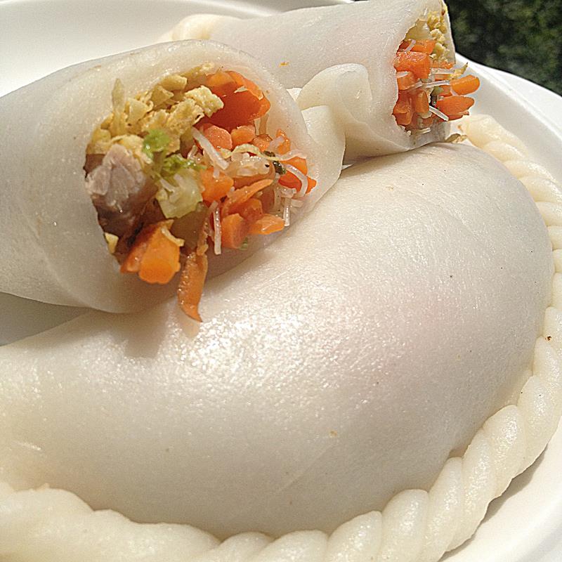 台州嵌糕夹糕包年糕大饺子浙江温岭产餐饮特色速食半成品早餐美食