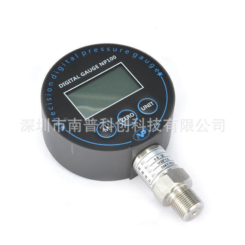 智能数字压力表NP100数字压力表RS485通讯厂家直销