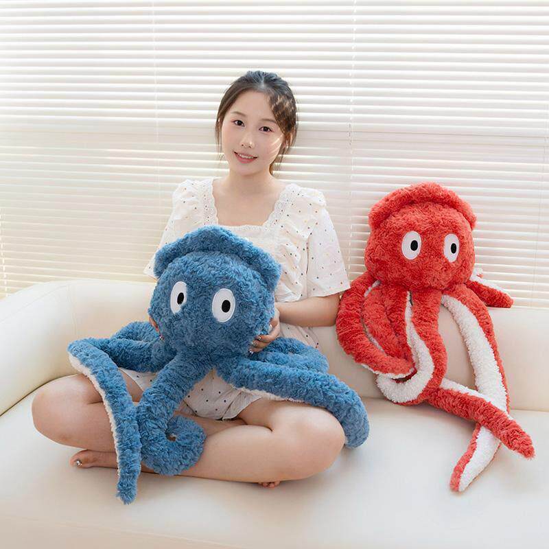 正版实体同款鱿鱼仔柔软毛绒玩具大章鱼公仔玩偶送男女生元旦礼物
