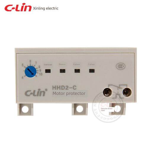 鑫菱电机保护器Hhd2-A/B/C/D/E/F/T/G无源断相40A过载迷你380V