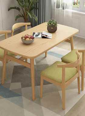 餐桌家用小户PBV型简易租房小饭桌饭饭店商用餐桌椅出组合吃店吃