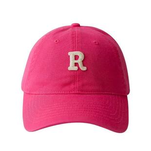 girl hat top soft cute cap baseball pink red Rose