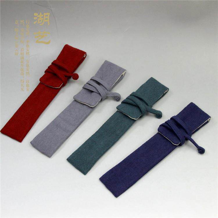 香筒棉麻布袋 保护袋 便携袋子 束口袋圈圈香筒布袋