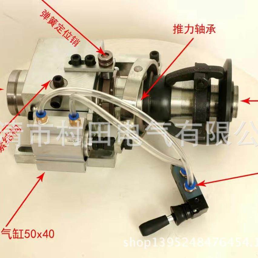 供应0640型简易分度头气动夹持手动旋转快速等分分度可固定分度头