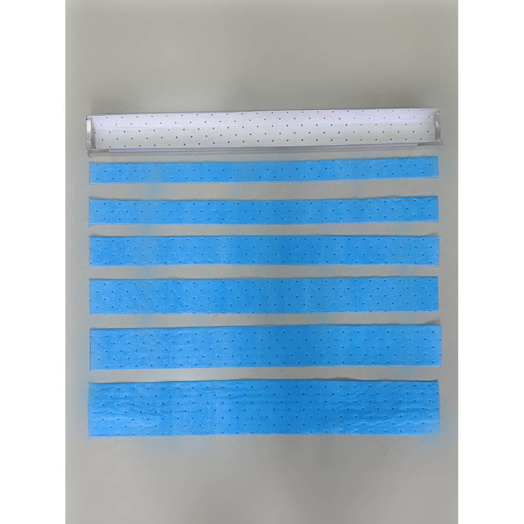 抽油烟机家厨房家通用蓝膜吸油棉垫棉条防油贴纸接接油槽盒集成灶