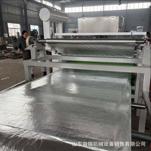 保温棉自带胶铝箔纸复合机 热烫防水布平贴机 橡塑棉挤塑板贴面机