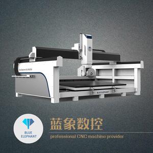五轴cnc石英石台面加工中心五轴桥切机切割设备厂家蓝象