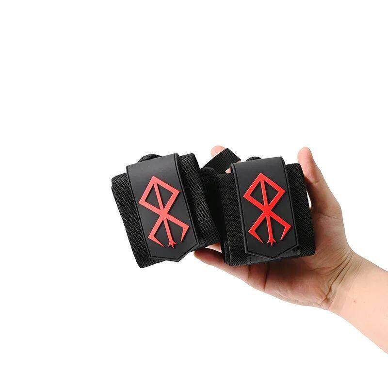 Berserk Anime Sports Weight Lifting Wrist Wraps Wristband Su