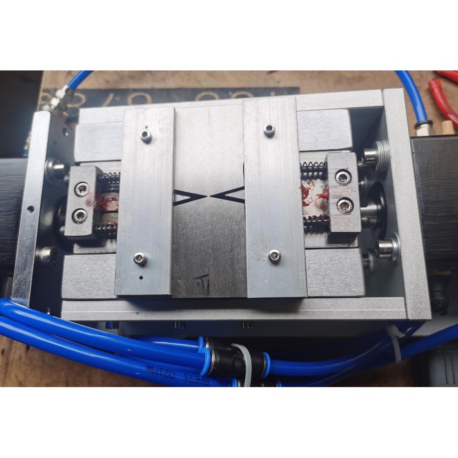 双气缸式自动整形自动切脚机自动切脚整形机线圈双气缸成型切脚机