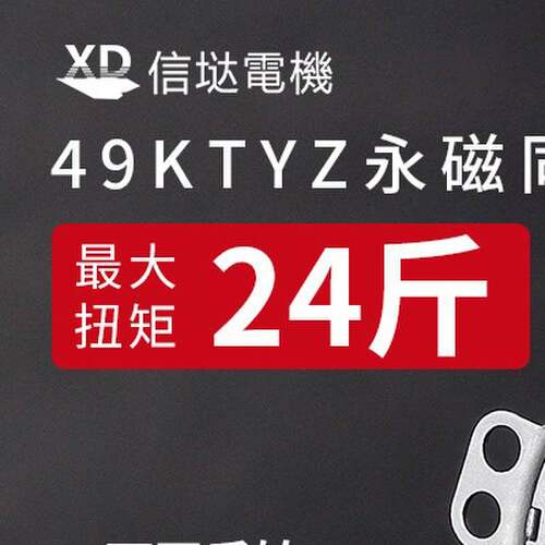 信垯 49KTYZ齿轮减速马达220V交流永磁同步4W微型低速慢速电机