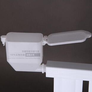 暖气片加水斗6分小水斗防溢水带盖暖气片配件自制水电暖气片漏斗