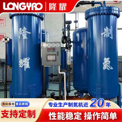 供应LY-99-200制氮机化纤厂变压吸附高纯制氮设备生产厂家