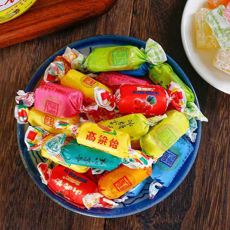 圣福记高粱饴软糖500g拉丝官方旗舰店怀旧正品混合多口味糖果喜糖