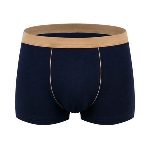 Mens Cotton Underwear Man Stretchy Boxers Briefs, Large Size