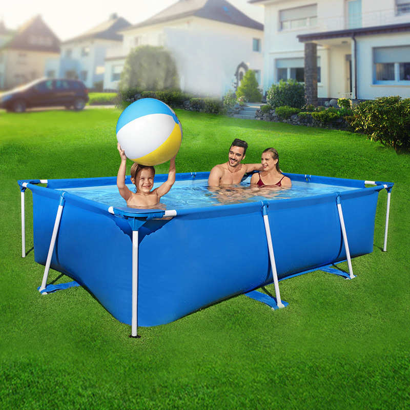 BESTWAY 56403支架游泳池成人儿童家用加高厚夹网养鱼池宠物泳池