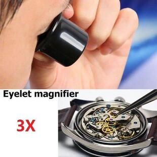 Eye Magnifying Glass Watch Jewelry Repair Tool Kit for