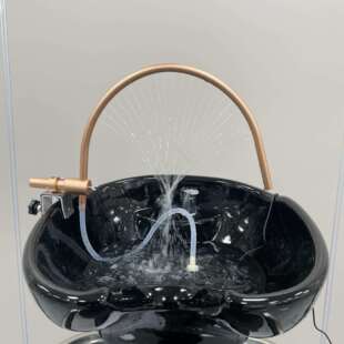 新款水循环爆品理发店发廊专用洗头床弯管抽水泵配件直销