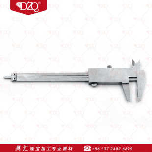 标油100mm线卡高精度迷你不锈钢游标卡尺游标卡尺测量尺寸~0内圈