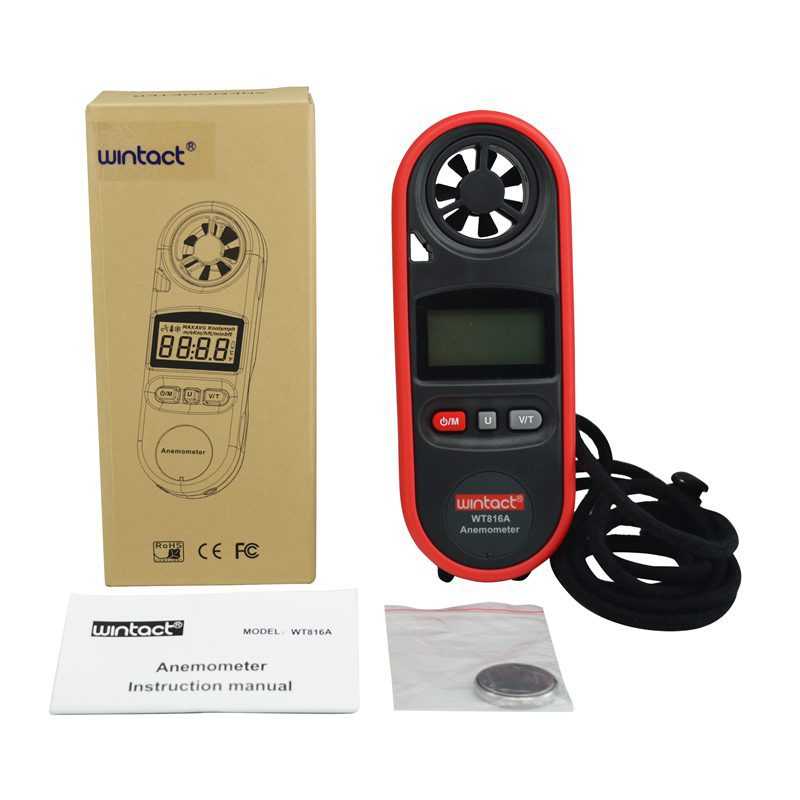 汇风速仪风速计风速测代发迷你wt816a风风速仪风仪天益便携式量仪