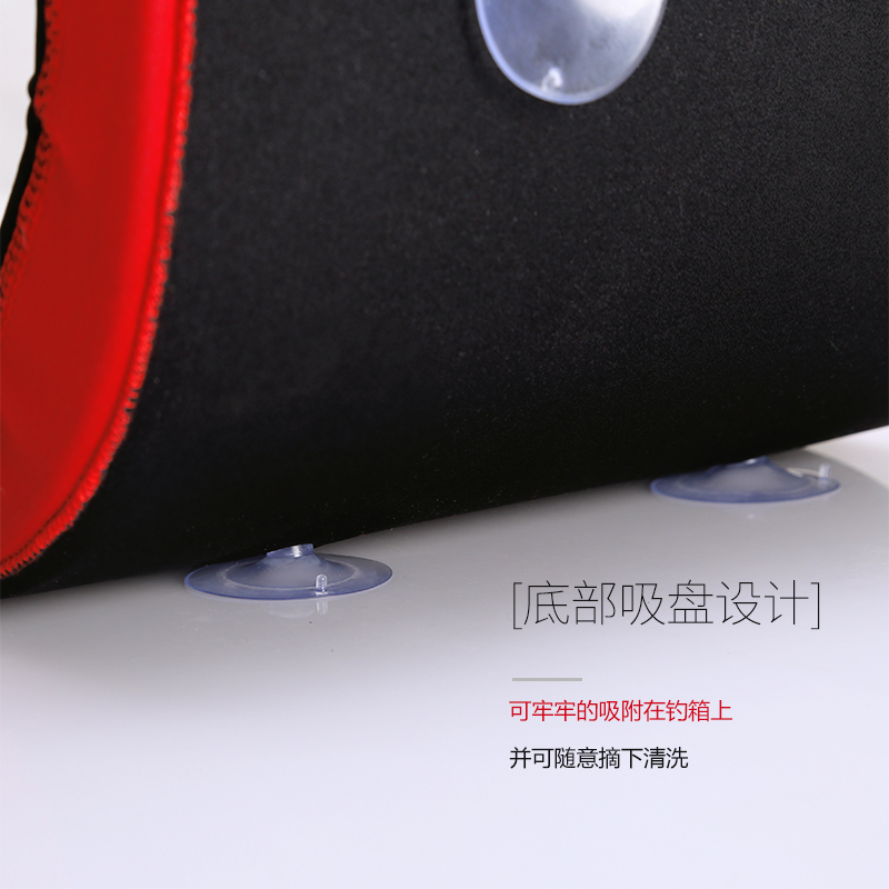 钓鱼加厚钓箱坐垫钓箱配件钓箱垫透气记忆防水钓箱坐垫带吸盘垫子