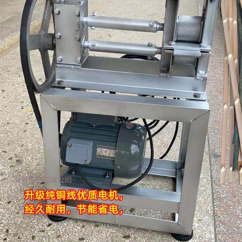 电动竹片分层机 破篾机 启篾机竹篾开片竹条分离机竹艺加工破竹子