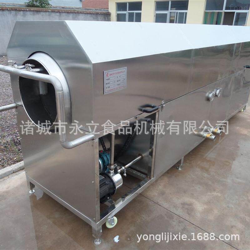 全自动滚筒洗袋机包装袋毛刷刷洗设备高压净水喷淋冲洗流水线