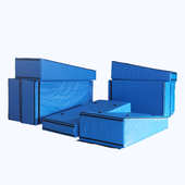 短道速滑安全海绵垫大道速滑保护轮滑场加厚界墙滑雪场防撞保护垫