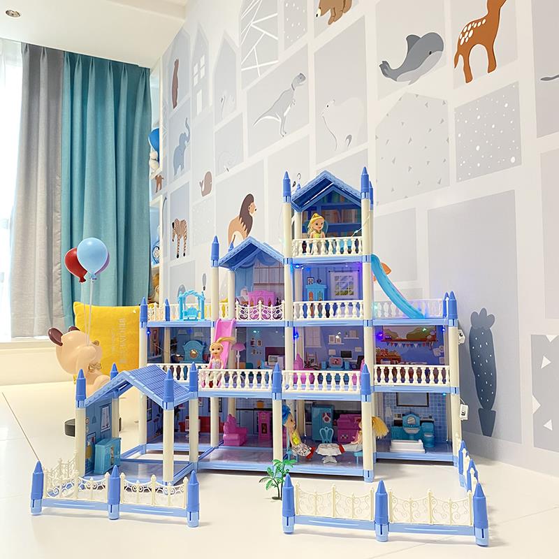 儿童玩具过家家女孩子公主城堡娃娃屋房子女童生日礼物3-6岁以上5