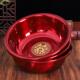 红盆结婚喜庆脸盆不锈钢加厚红色喜盆女方陪嫁面盆红色盆婚庆用品