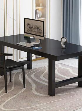 木大板桌茶桌长条桌简约XMY66806字写台办桌台式电脑公桌学生写实