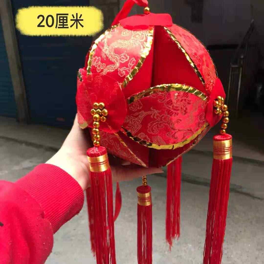 EQ4F精品广西靖西特产壮族纯手工绣球婚庆舞蹈道具击鼓传花抛绣球