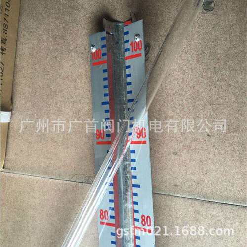304不锈钢考克UG/HG5玻璃管液位计水箱水池锅炉液位计侧装
