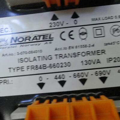 供应德国NORATEL变压器FR78B-230230 SU120B-230230