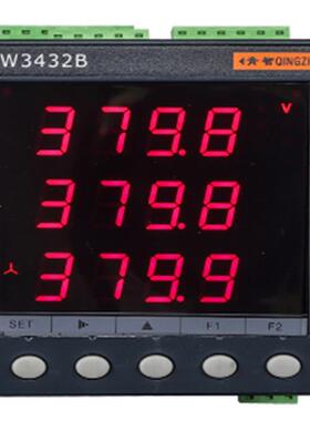 青智仪器ZW3414BD3415B3430B3431B3432B/BT功率表盘装表