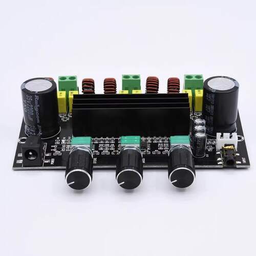XH-M573大功率2.1声道TPA3116D2 数字功放板80W+80W