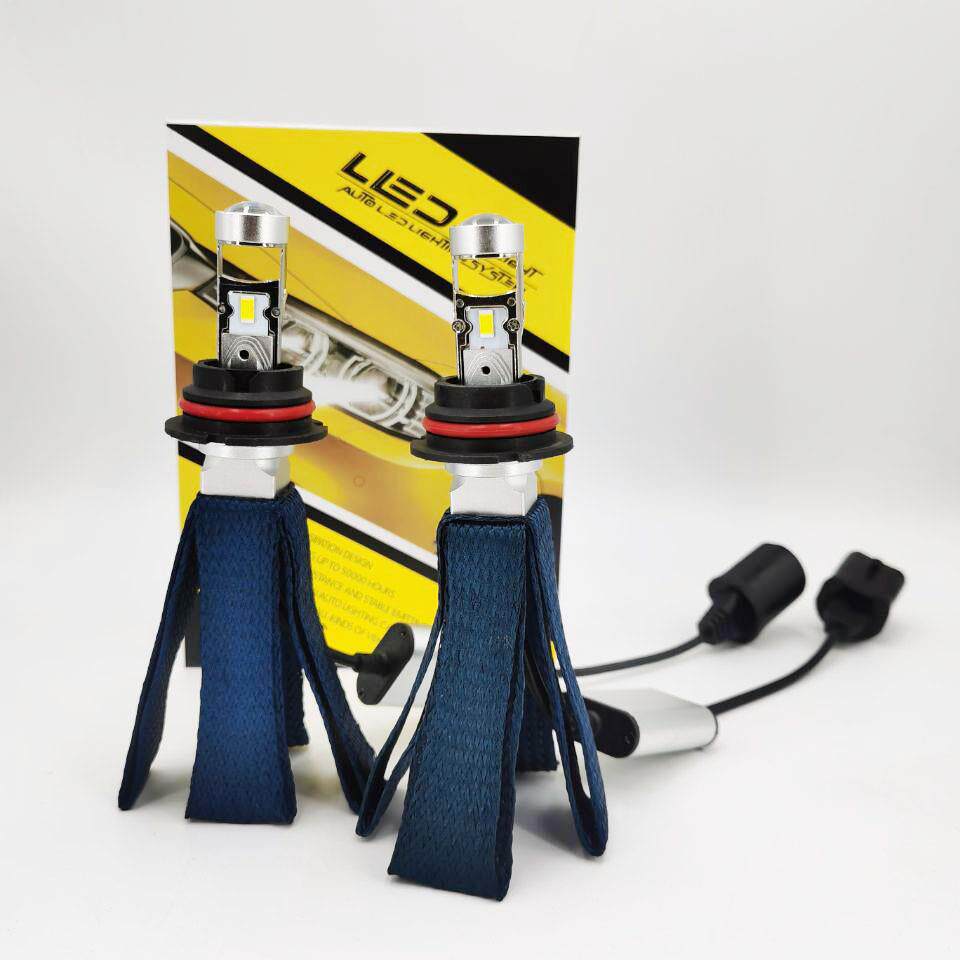 无灯风扇大灯紫铜带聚光透镜车汽大90049007h13产h7生9004900厂家