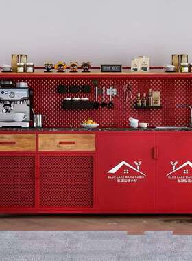 办公吧台一985体柜餐边柜靠墙水公司茶室水柜咖作啡柜洗手池操台