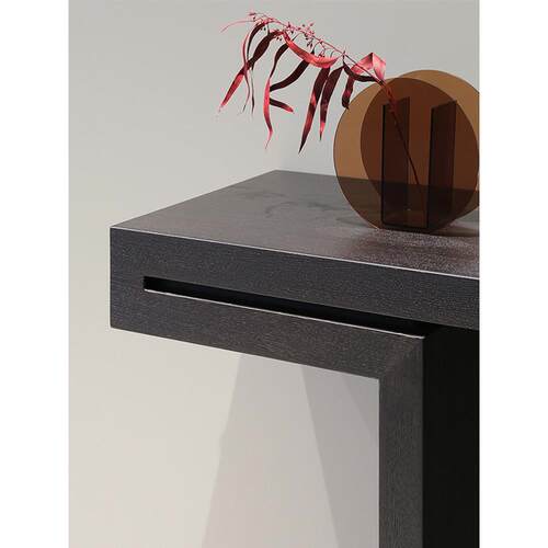 条案桌户法式复古XGG103黑色极简实长木玄关简约入靠墙玄关台超窄