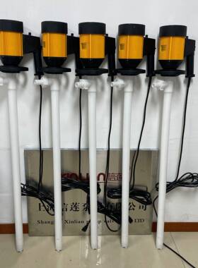 PP塑料耐腐蚀化工油桶手610泵电动抽液泵酒精泵EHP-2提-V+PPHT-70