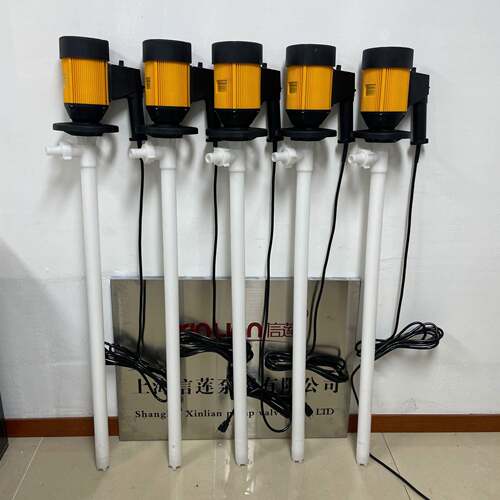 HDP-E2-V+PVDF-701670HPPVF抽液电泵手提动抽油HP耐酸插桶泵