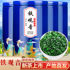 2024新茶安溪铁观音浓香型乌龙茶叶春茶散装罐装100g 怡芯一品