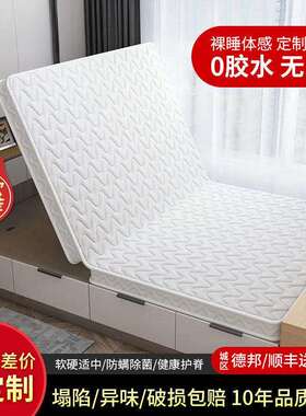 环经保棕床垫硬垫济型1.5m1.8米双折人席梦ALW思乳胶椰棕榈垫叠