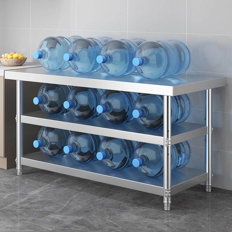 304特厚不锈钢置物架工作台商用厨房切菜桌子收纳架打包操作台面2,厨房/烹饪用具,厨房置物架/置物柜/角架,淘宝优惠券,粉丝福利购,淘宝优惠卷