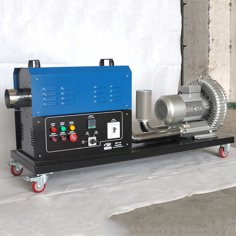 批发销售20千瓦高压型热风机瓷砖除水烘干管道加热器压力大温度高