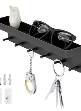 6 Hooks Wall Rack Shelf Modern Clothes Storage Rack Hook Tow