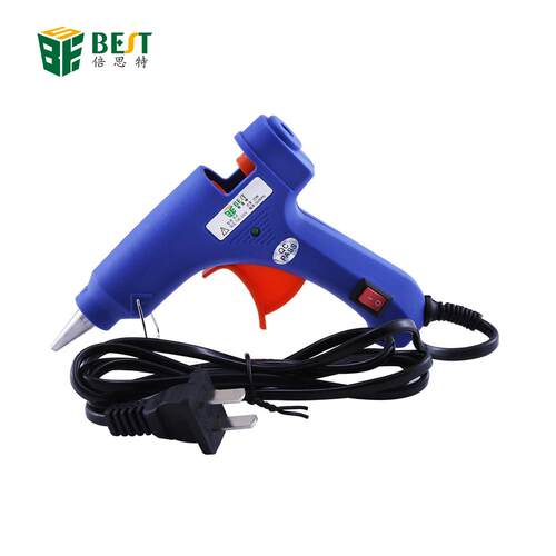 热熔胶枪手工玻璃胶抢电热家用迷你小胶枪7mm胶棒胶枪B-E