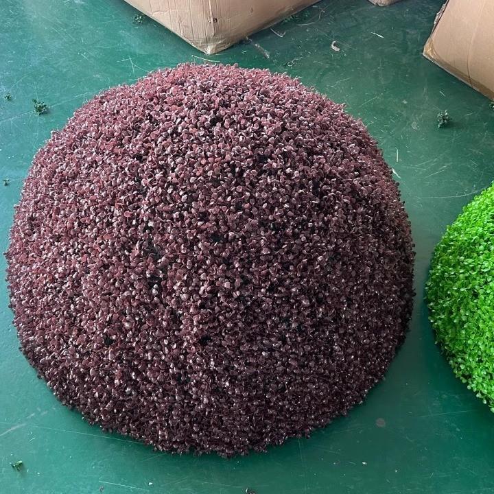 户外绿植仿井盖仿真米兰遮挡装球饰植品绿球真绿植球米兰草装饰