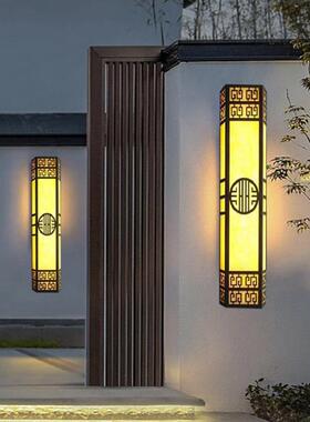 复古仿云石壁灯水简MD-V603约现户外壁灯庭院花园院子220V照代明