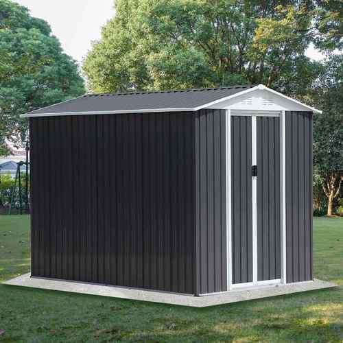 室外存储棚露台组合屋移动简易工具屋花园可移动活动房